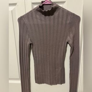 Mock neck sweater